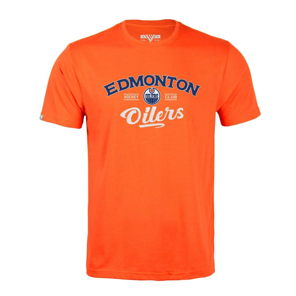 Edmonton Oilers Levelwear Richmond Ice Wall T-Shirt -  NHL T-shirts