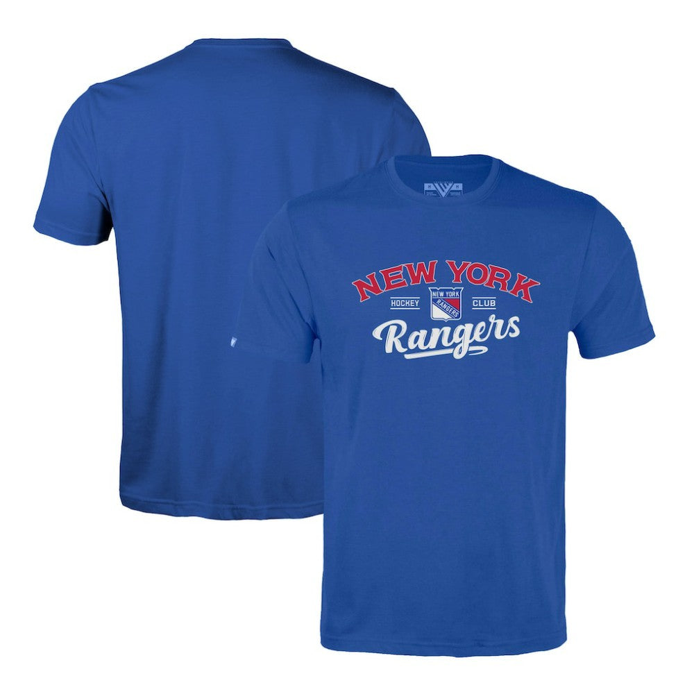 New York Rangers Levelwear Richmond Ice Wall T-Shirt -  NHL T-shirts