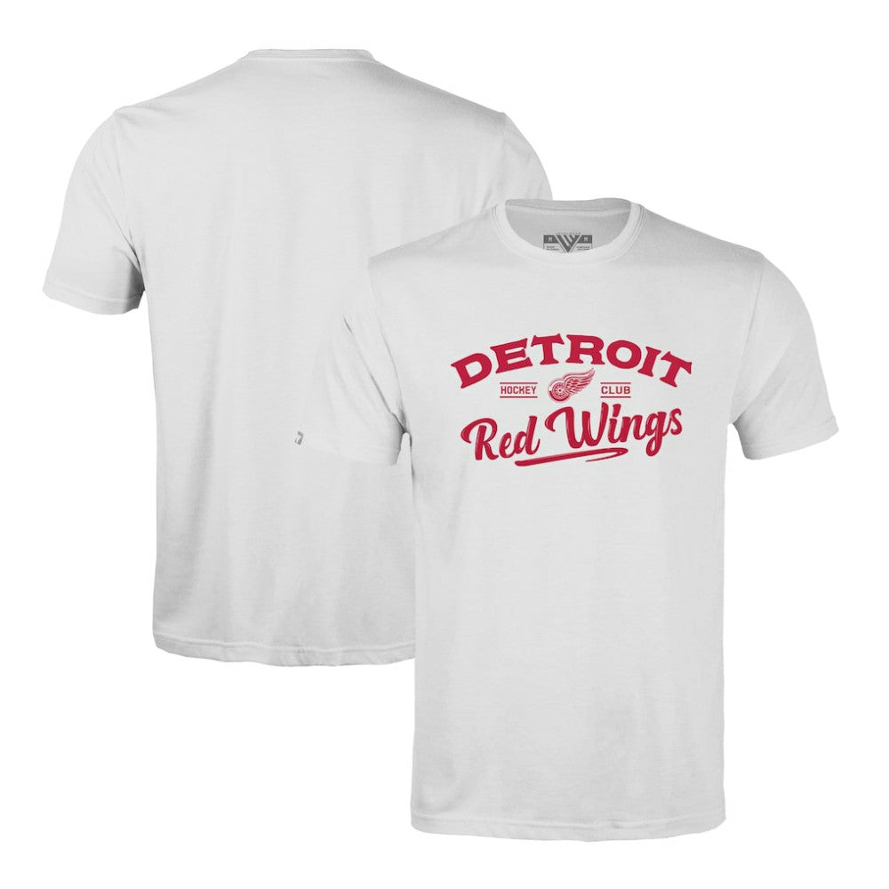 Detroit Red Wings Levelwear Richmond Ice Wall T-Shirt -  NHL T-shirts