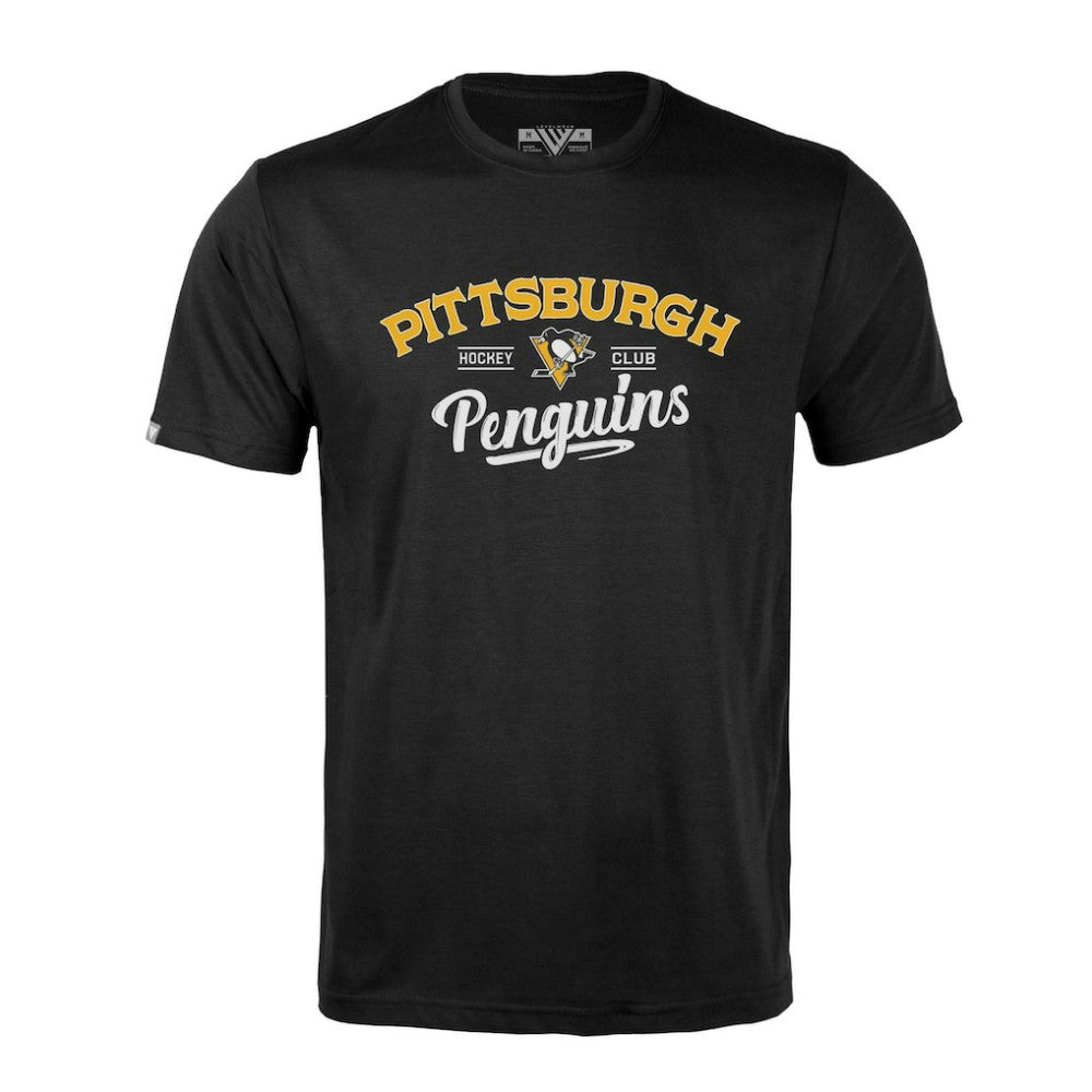 Pittsburgh Penguins Levelwear Richmond Ice Wall T-Shirt -  NHL T-shirts