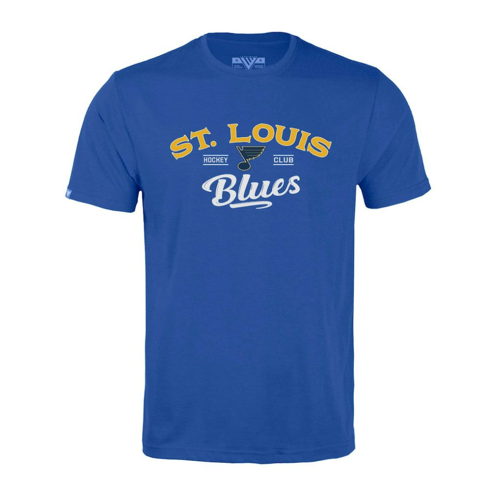 St. Louis Blues Levelwear Richmond Ice Wall T-Shirt -  NHL T-shirts