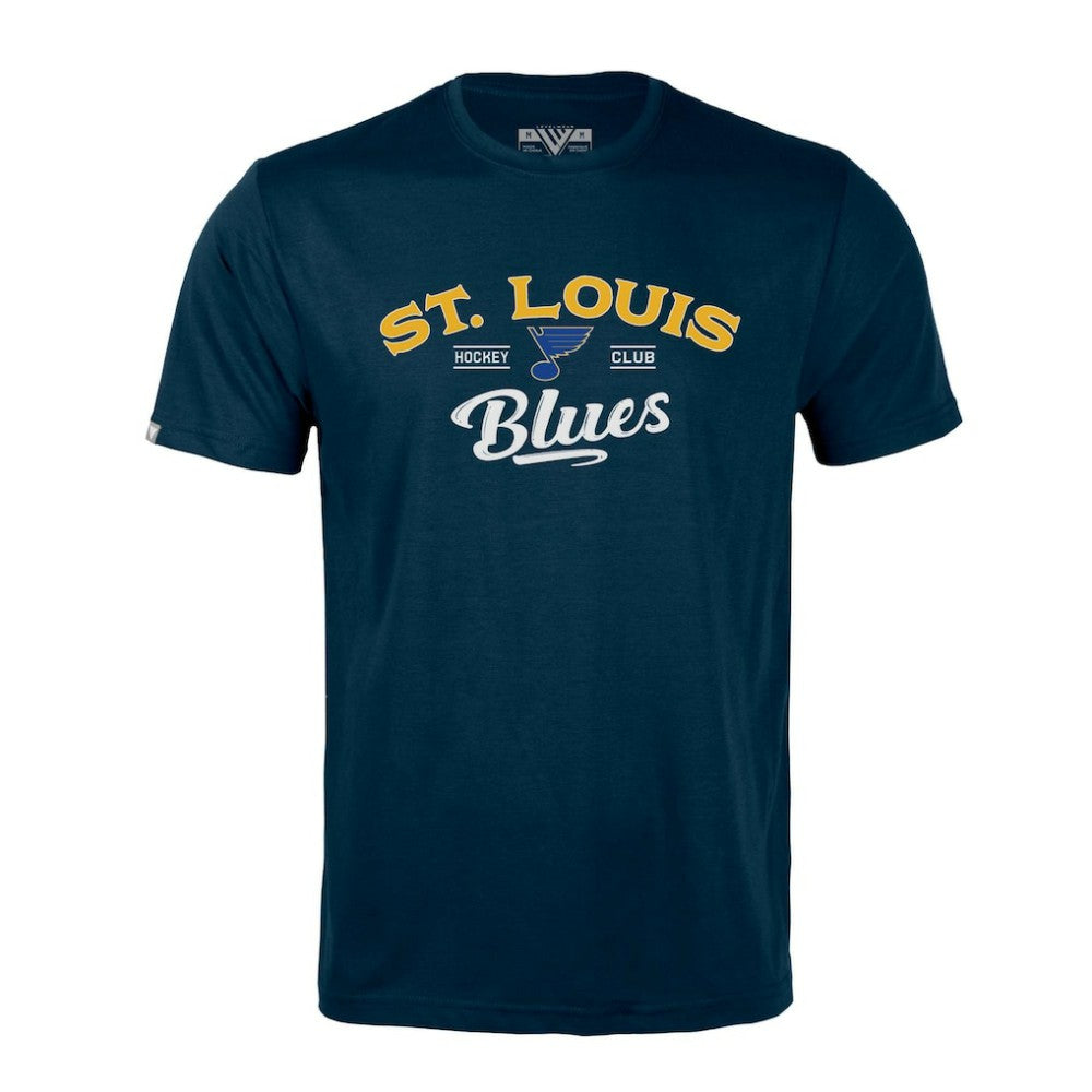 St. Louis Blues Levelwear Richmond Ice Wall T-Shirt -  NHL T-shirts