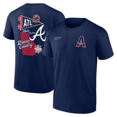 Atlanta Braves Split Zone T-Shirt - MLB T-shirts