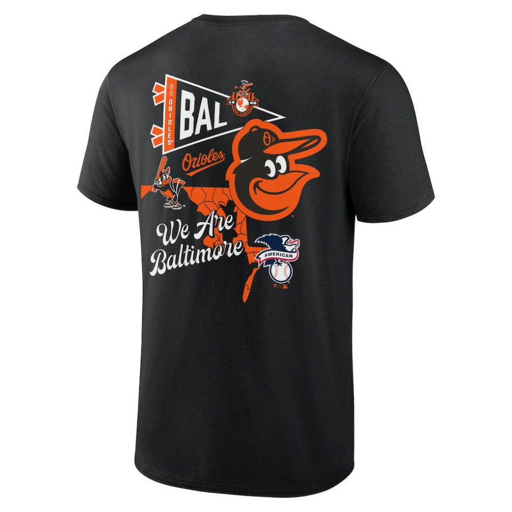 Baltimore Orioles Split Zone T-Shirt - MLB T-shirts