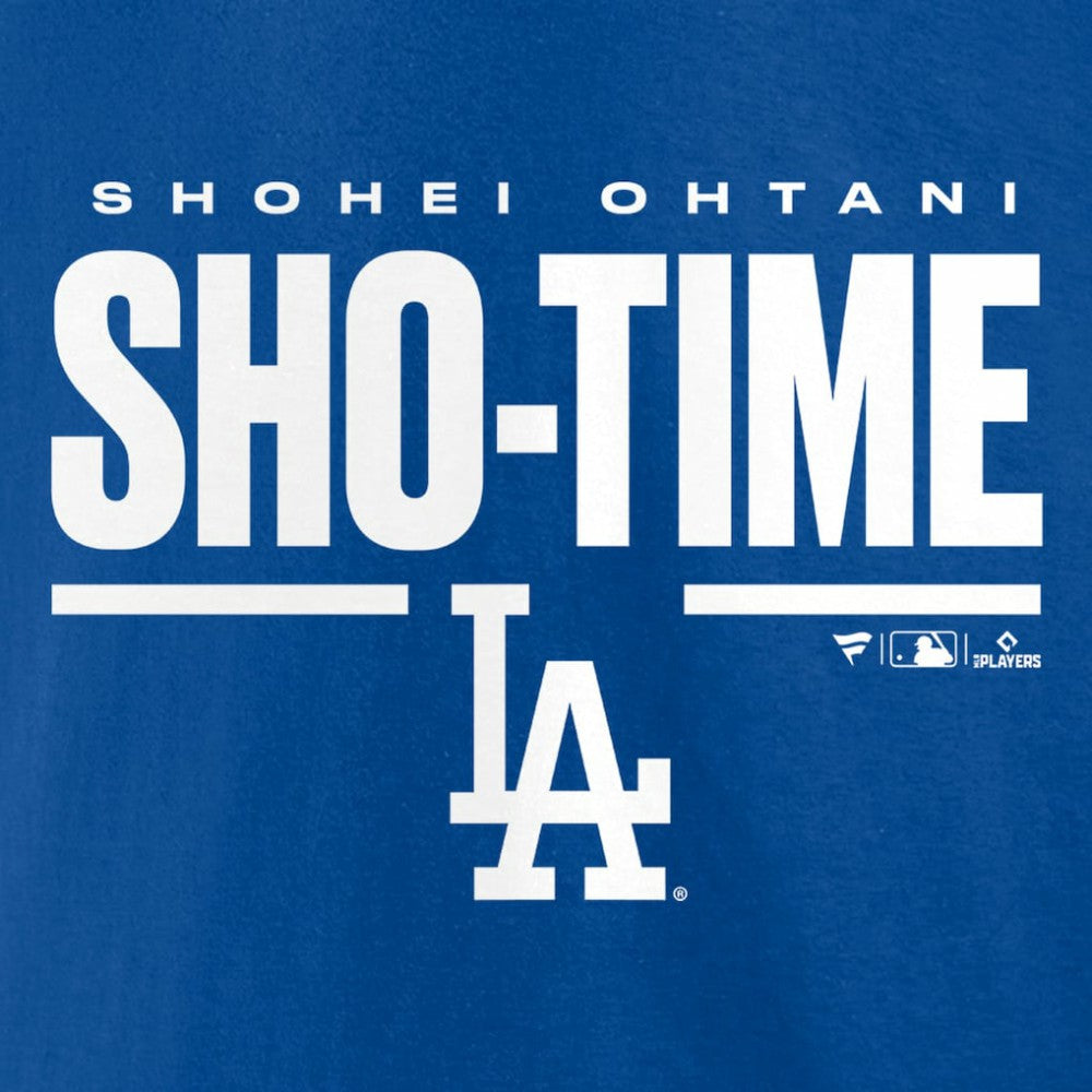 Shohei Ohtani Los Angeles Dodgers Sho-Time Horizontal T-Shirt - MLB T-shirts
