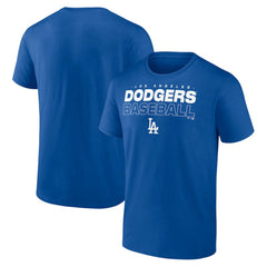 Los Angeles Dodgers Stacked Baseball T-Shirt - MLB T-shirts
