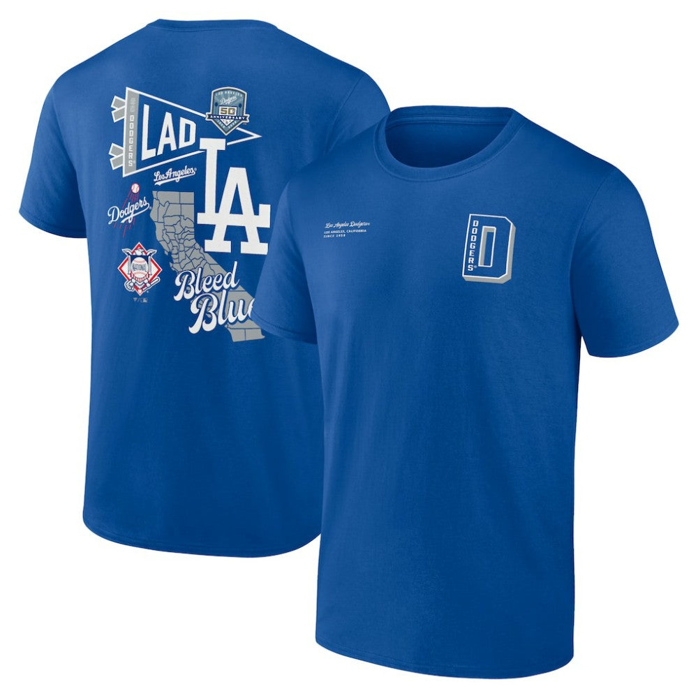 Los Angeles Dodgers Split Zone T-Shirt - MLB T-shirts