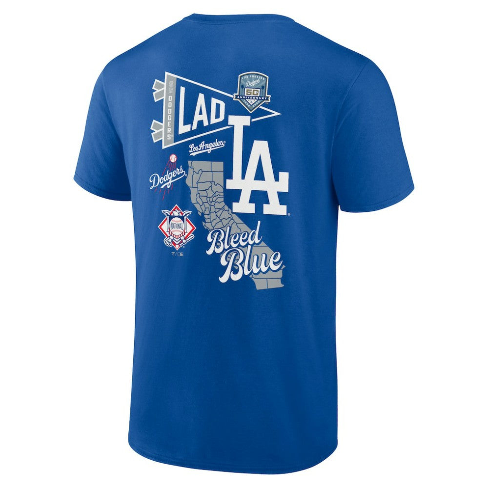 Los Angeles Dodgers Split Zone T-Shirt - MLB T-shirts