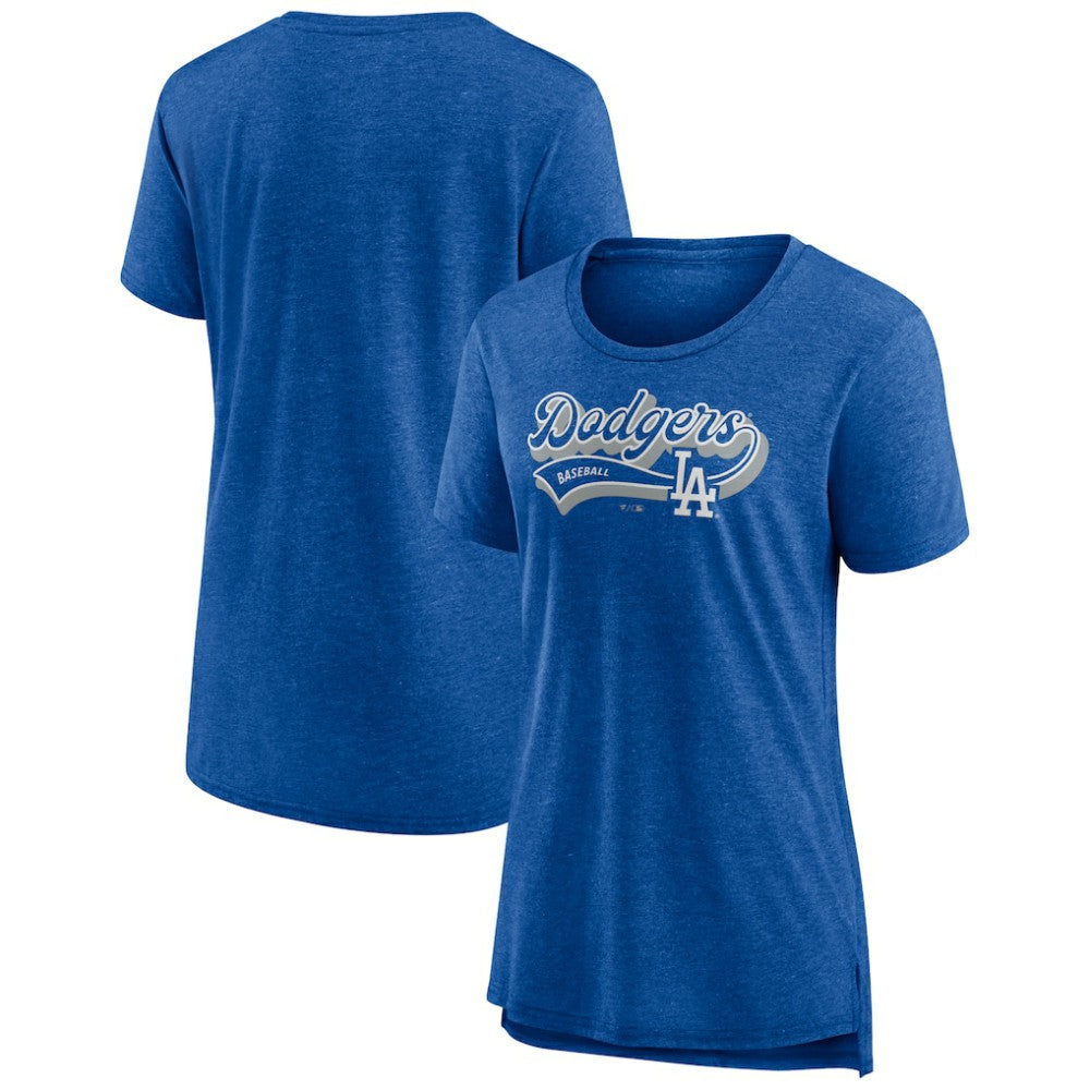 Los Angeles Dodgers Women's League Leader Tri-Blend T-Shirt - MLB T-shirts