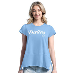 Dallas Cowboys Margaritaville Women's Gametime Is Paradise T-Shirt | NFL Discount