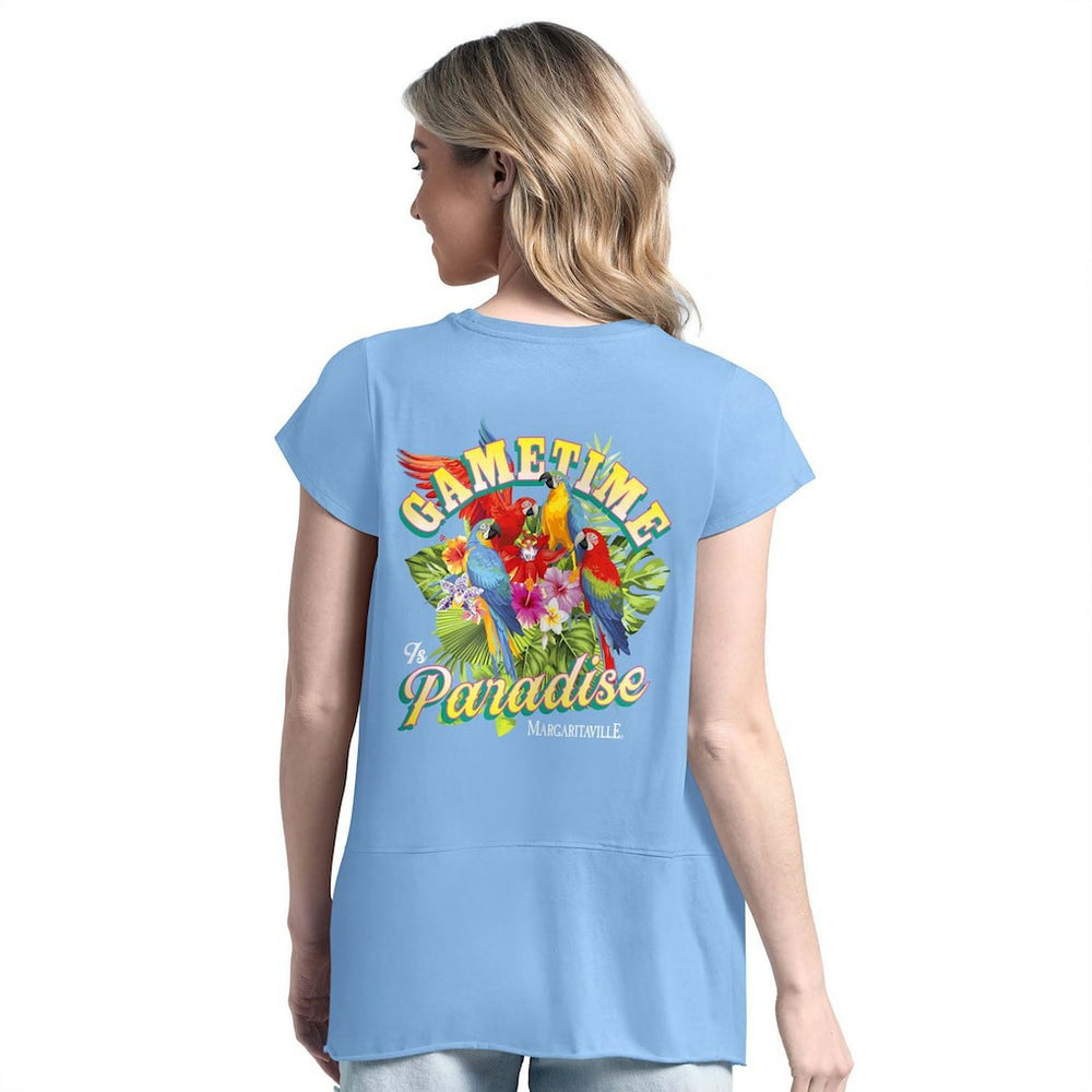 Dallas Cowboys Margaritaville Women's Gametime Is Paradise T-Shirt | NFL Discount