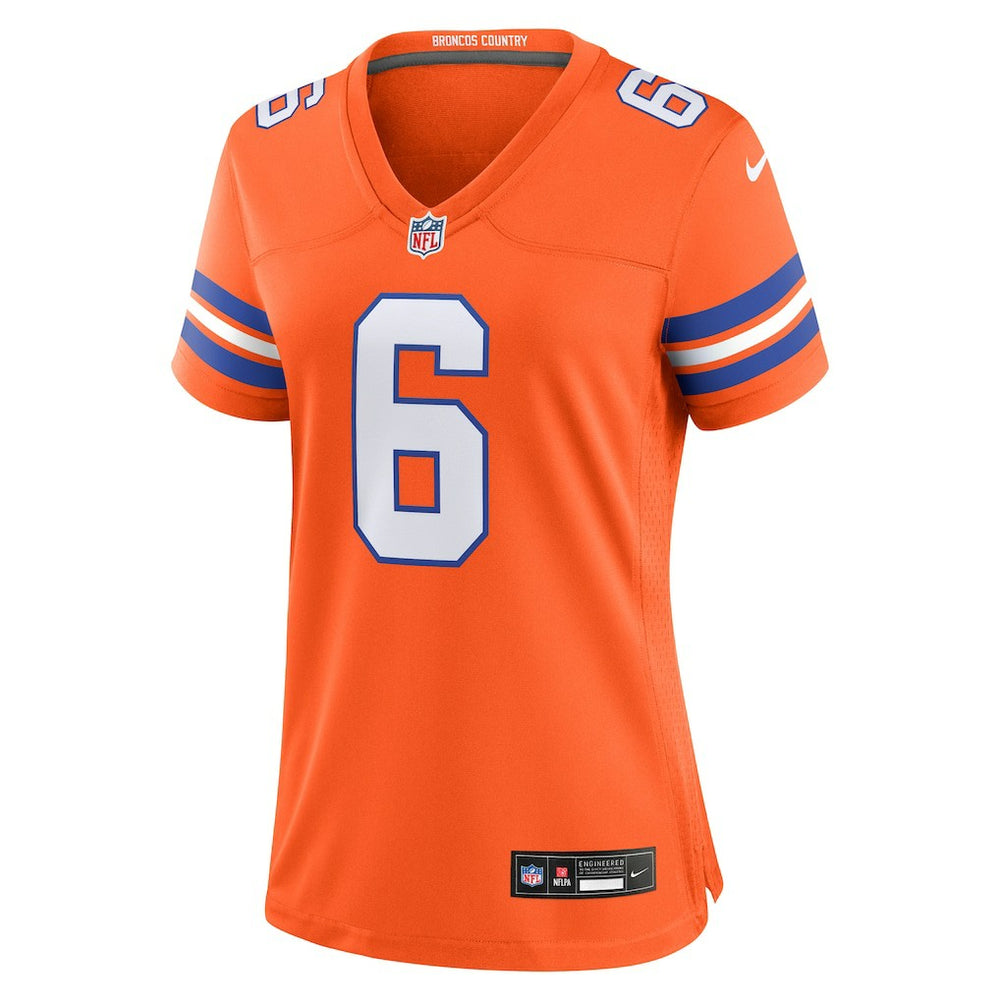 Denver Broncos P.J. Locke III  Women's Mile High Collection 1977 Throwback Player Game Jersey | NFL Hot