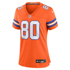 Denver Broncos Rod Smith  Women's Mile High Collection 1977 Throwback Retired Player Game Jersey | NFL Hot