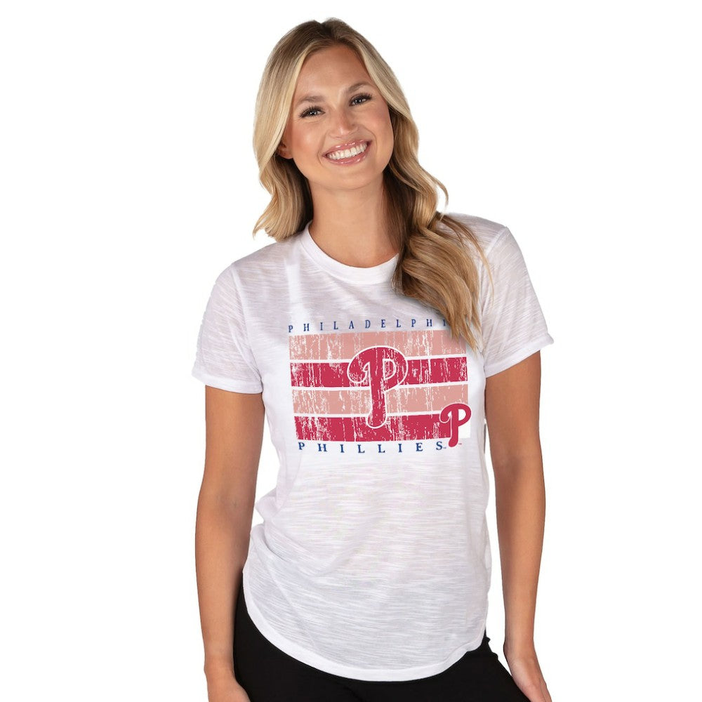 Philadelphia Phillies Concepts Sport Women's Infuse Knit Top - MLB Tops