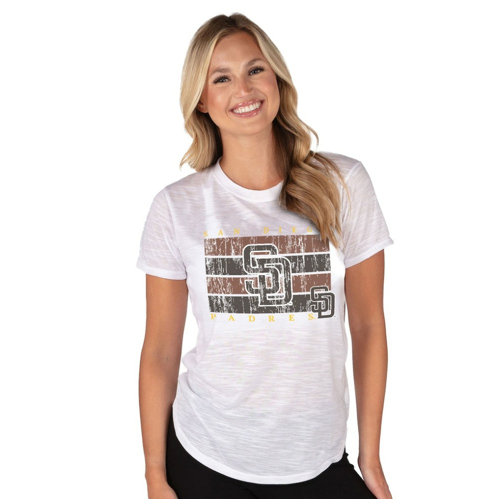 San Diego Padres Concepts Sport Women's Infuse Knit Top - MLB Tops
