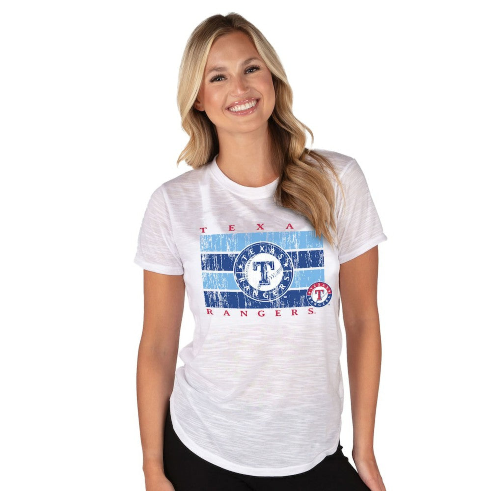 Texas Rangers Concepts Sport Women's Infuse Knit Top - MLB Tops
