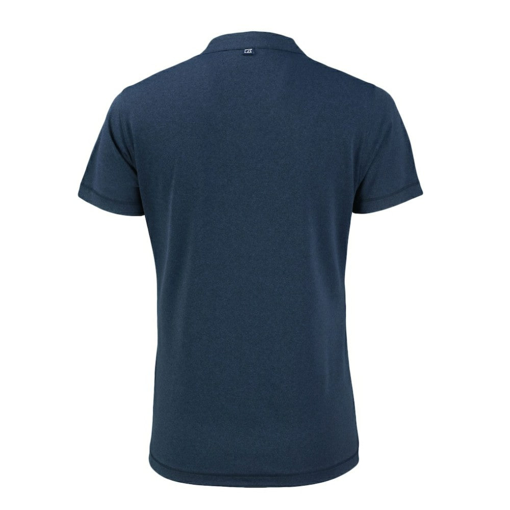 Seattle Mariners Cutter & Buck Women's Forge Stretch Blade DryTec V-Neck Polo - MLB