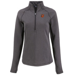 Baltimore Orioles Cutter & Buck Women's Peshastin Eco Fleece Recycled Raglan Half-Zip Top - MLB Tops