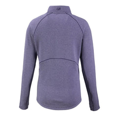 Colorado Rockies Cutter & Buck Women's Peshastin Eco Fleece Recycled Raglan Half-Zip Top - MLB Tops