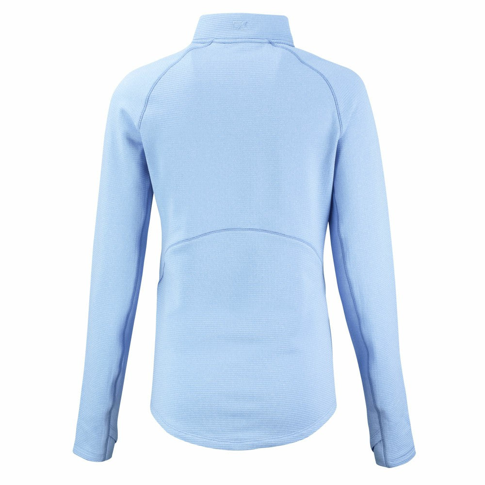 Kansas City Royals Cutter & Buck Women's Peshastin Eco Fleece Recycled Raglan Half-Zip Top - MLB Tops