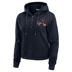 Houston Texans WEAR by Erin Andrews Women's Plus Size Waffle Hoodie Pullover Top | NFL Near me