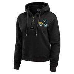 Jacksonville Jaguars WEAR by Erin Andrews Women's Plus Size Waffle Hoodie Pullover Top | NFL Online