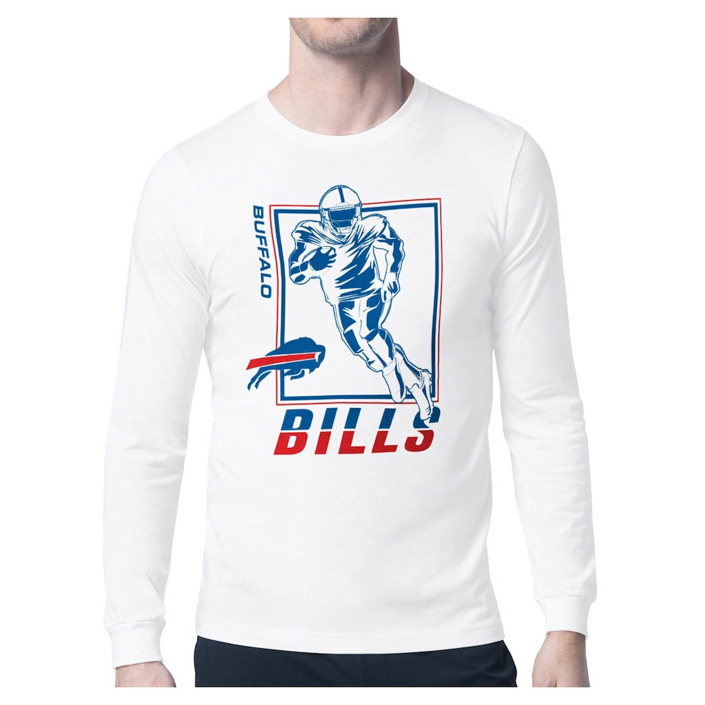 Buffalo Bills Starter Player Grid Graphic Long Sleeve T-Shirt | NFL Sale