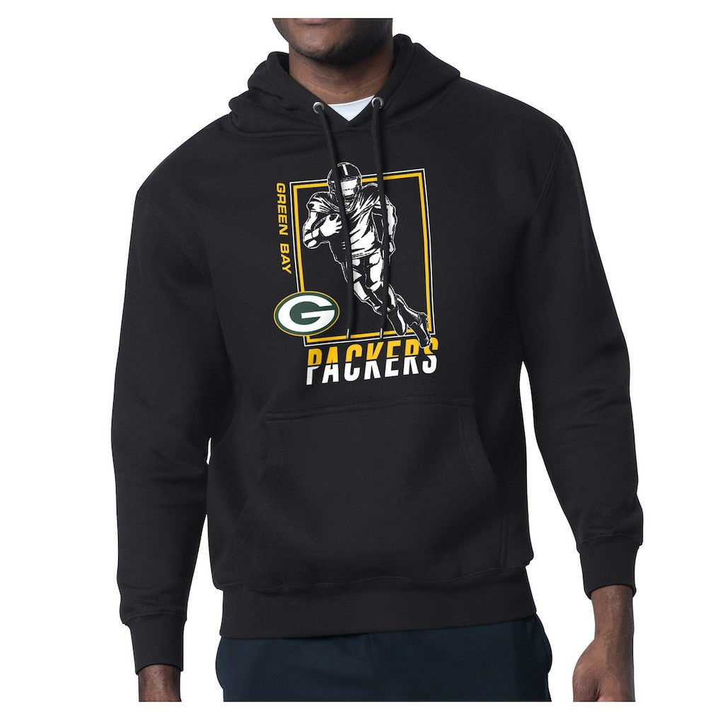 Green Bay Packers Starter Player Grid Pullover Hoodie | NFL New