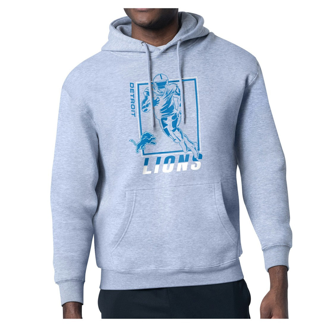 Detroit Lions Starter Player Grid Pullover Hoodie | NFL Outlet