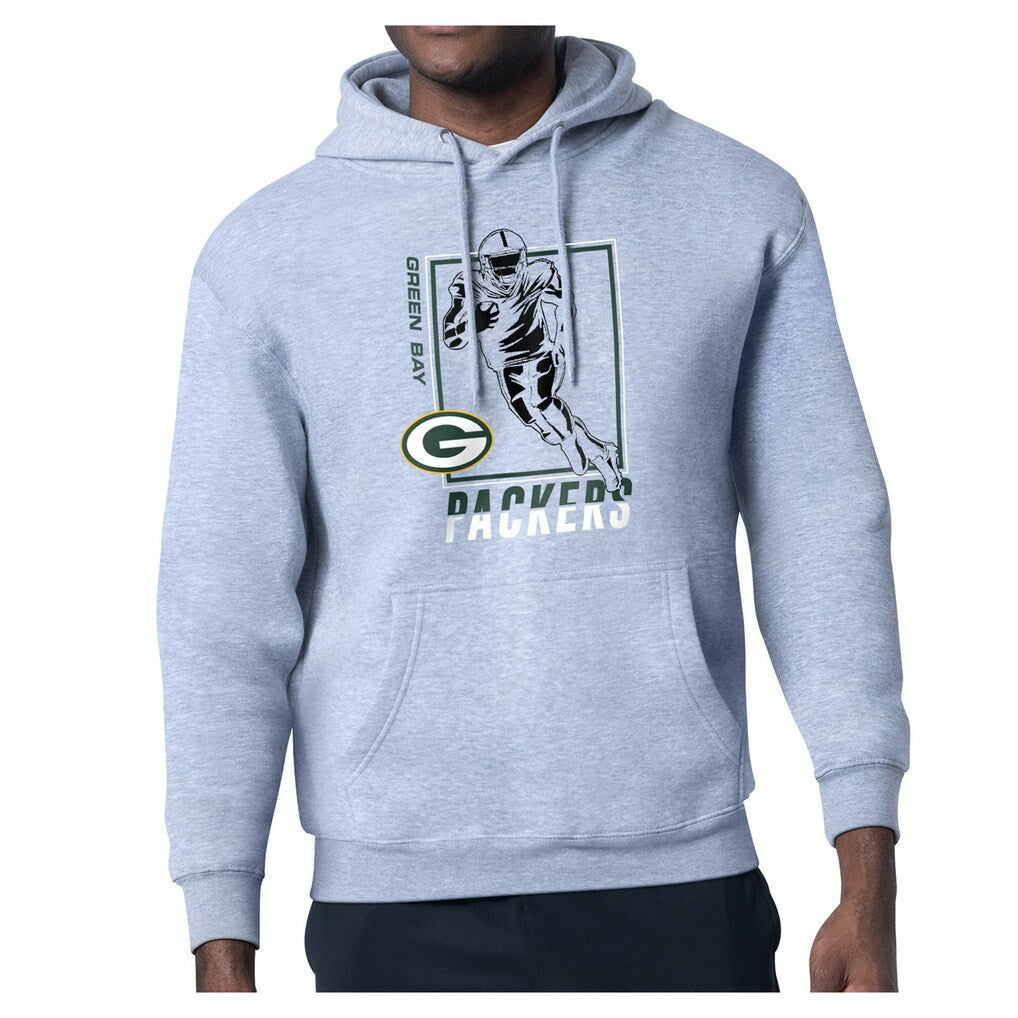 Green Bay Packers Starter Player Grid Pullover Hoodie | NFL Outlet