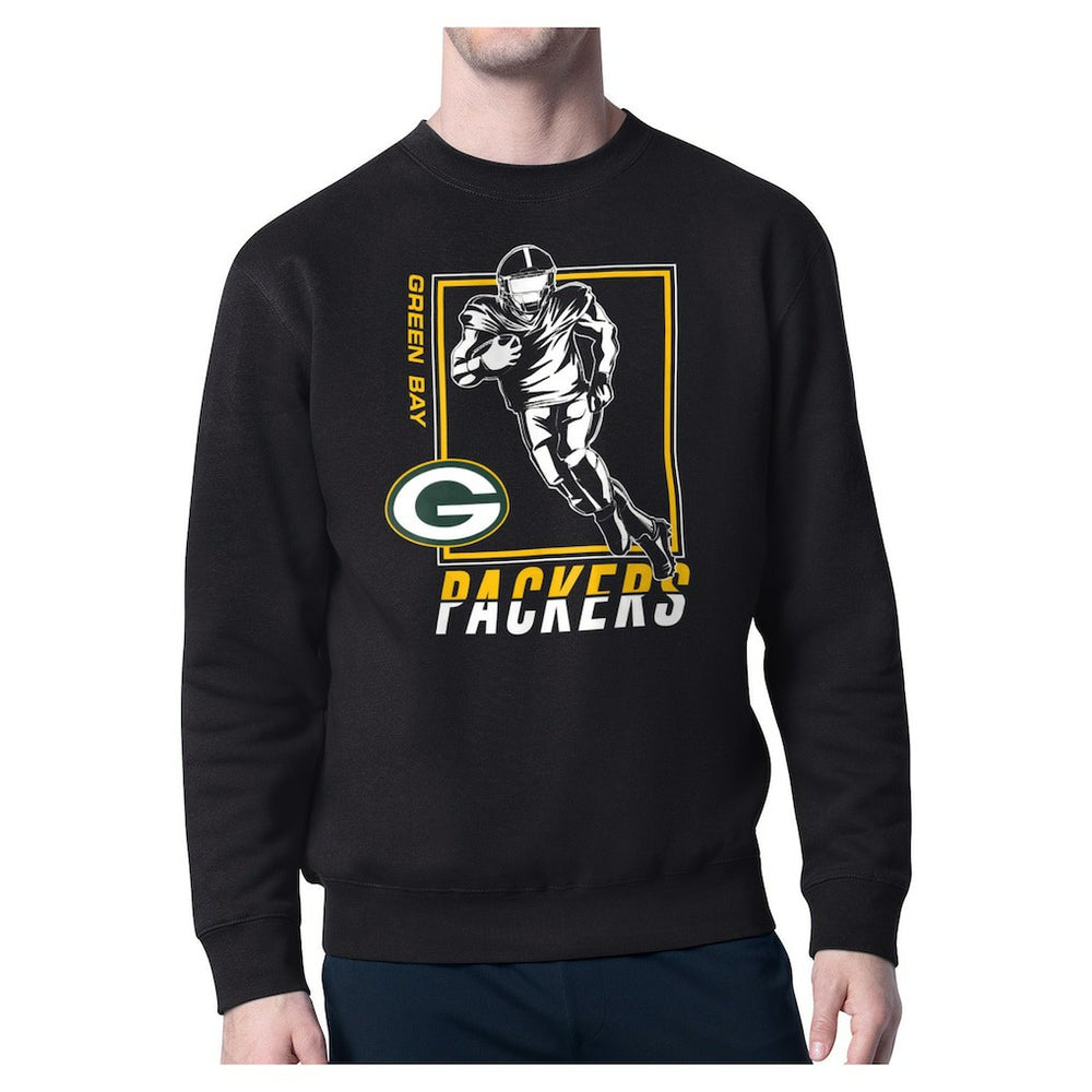 Green Bay Packers Starter Player Grid Pullover Sweatshirt | NFL Hot