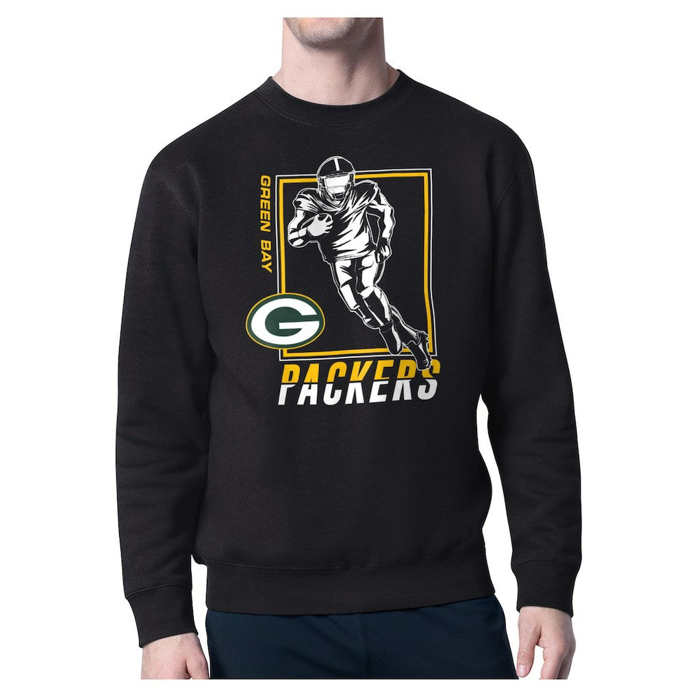 Green Bay Packers Starter Player Grid Pullover Sweatshirt | NFL Hot
