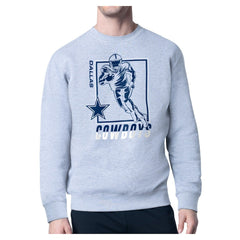 Dallas Cowboys Starter Player Grid Pullover Sweatshirt | NFL US