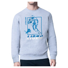 Detroit Lions Starter Player Grid Pullover Sweatshirt | NFL Outlet