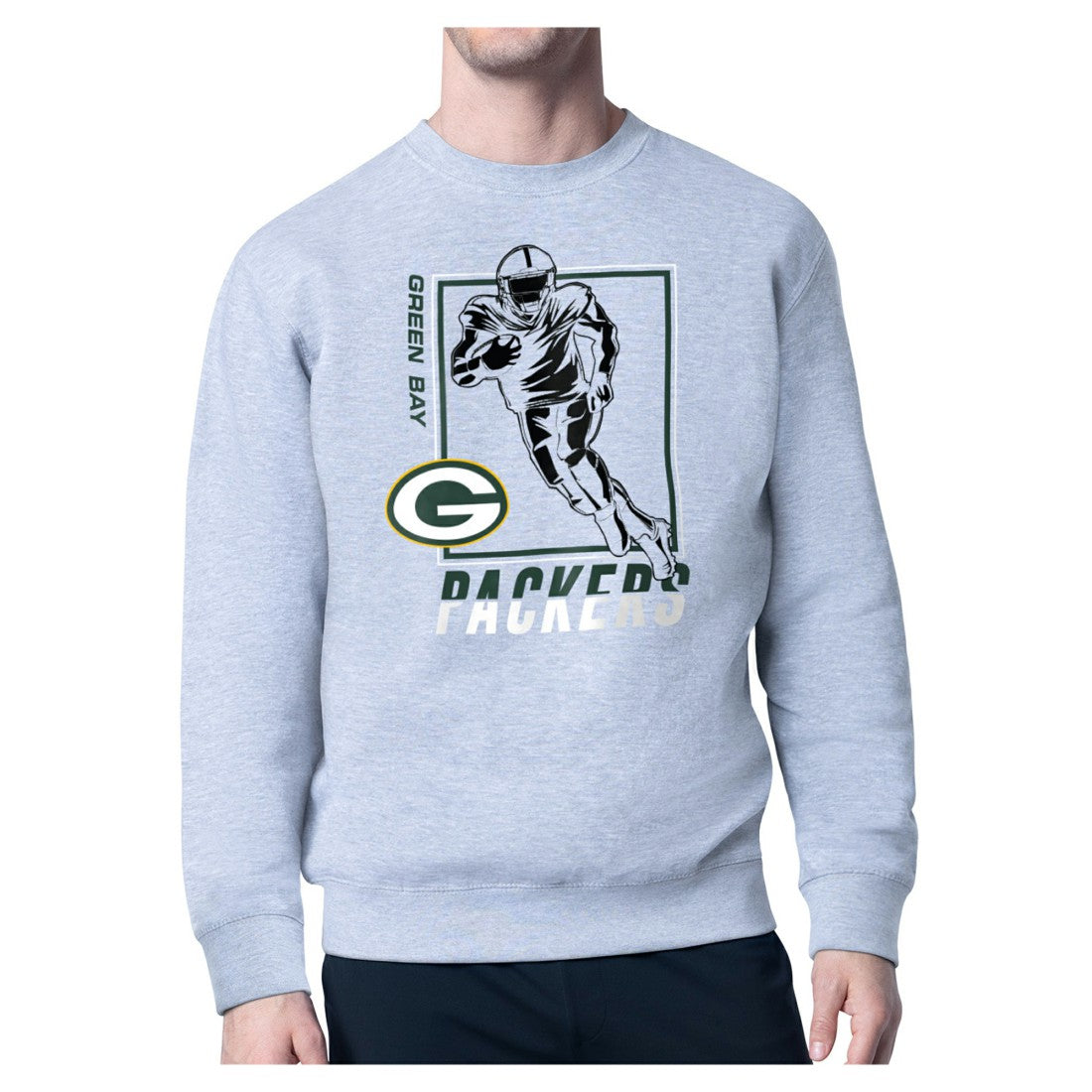 Green Bay Packers Starter Player Grid Pullover Sweatshirt | NFL Discount