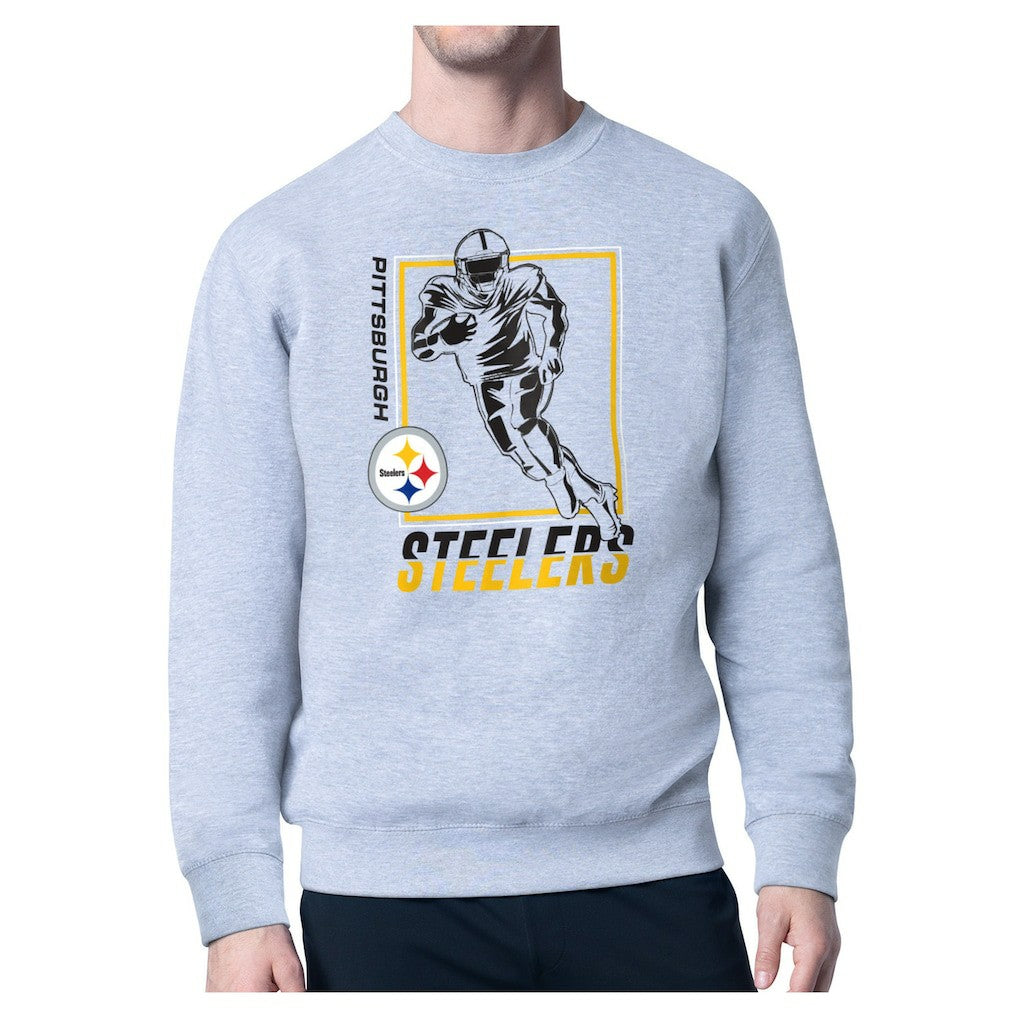 Pittsburgh Steelers Starter Player Grid Pullover Sweatshirt | NFL Sale