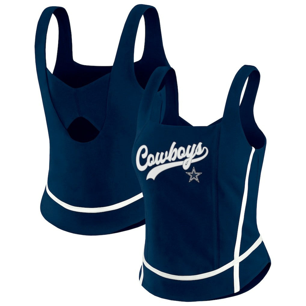 Dallas Cowboys WEAR by Erin Andrews Women's Square Neck Tank Top | NFL Near me