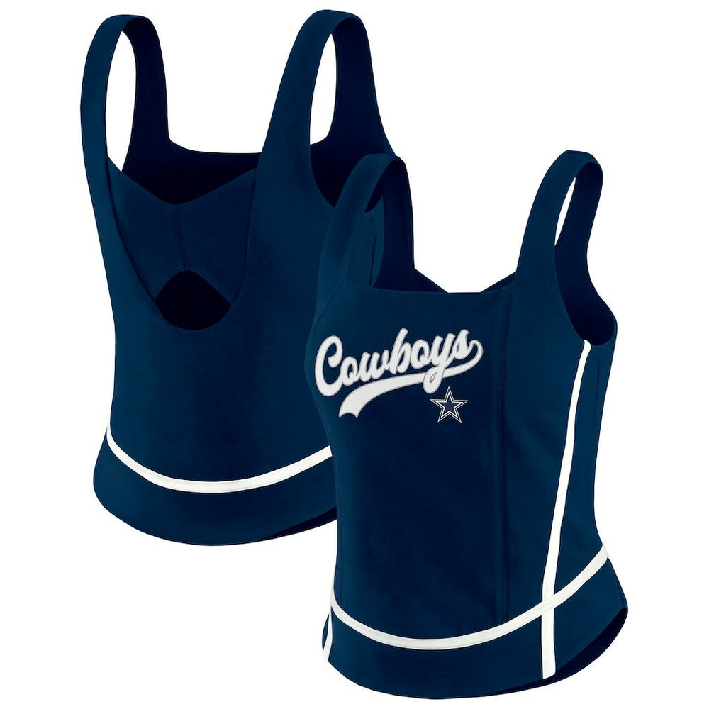 Dallas Cowboys WEAR by Erin Andrews Women's Square Neck Tank Top | NFL Near me