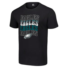 Philadelphia Eagles Starter Four Team Name Logo T-Shirt | NFL US