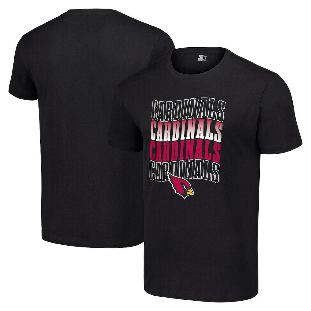 Arizona Cardinals Starter Four Team Name Logo T-Shirt | NFL Near me