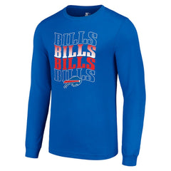 Buffalo Bills Starter Team Name Graphic Long Sleeve T-Shirt | NFL Hot