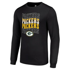 Green Bay Packers Starter Team Name Graphic Long Sleeve T-Shirt | NFL Outlet