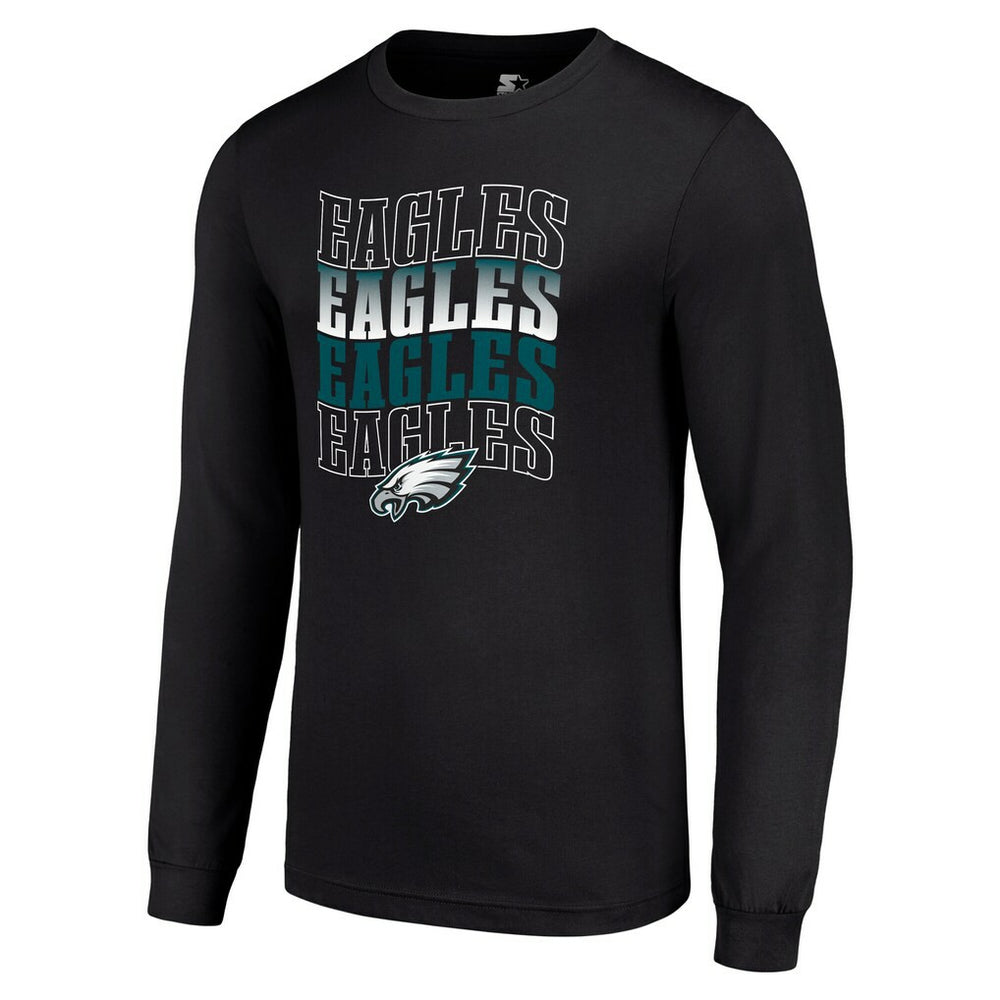 Philadelphia Eagles Starter Team Name Graphic Long Sleeve T-Shirt | NFL On sale