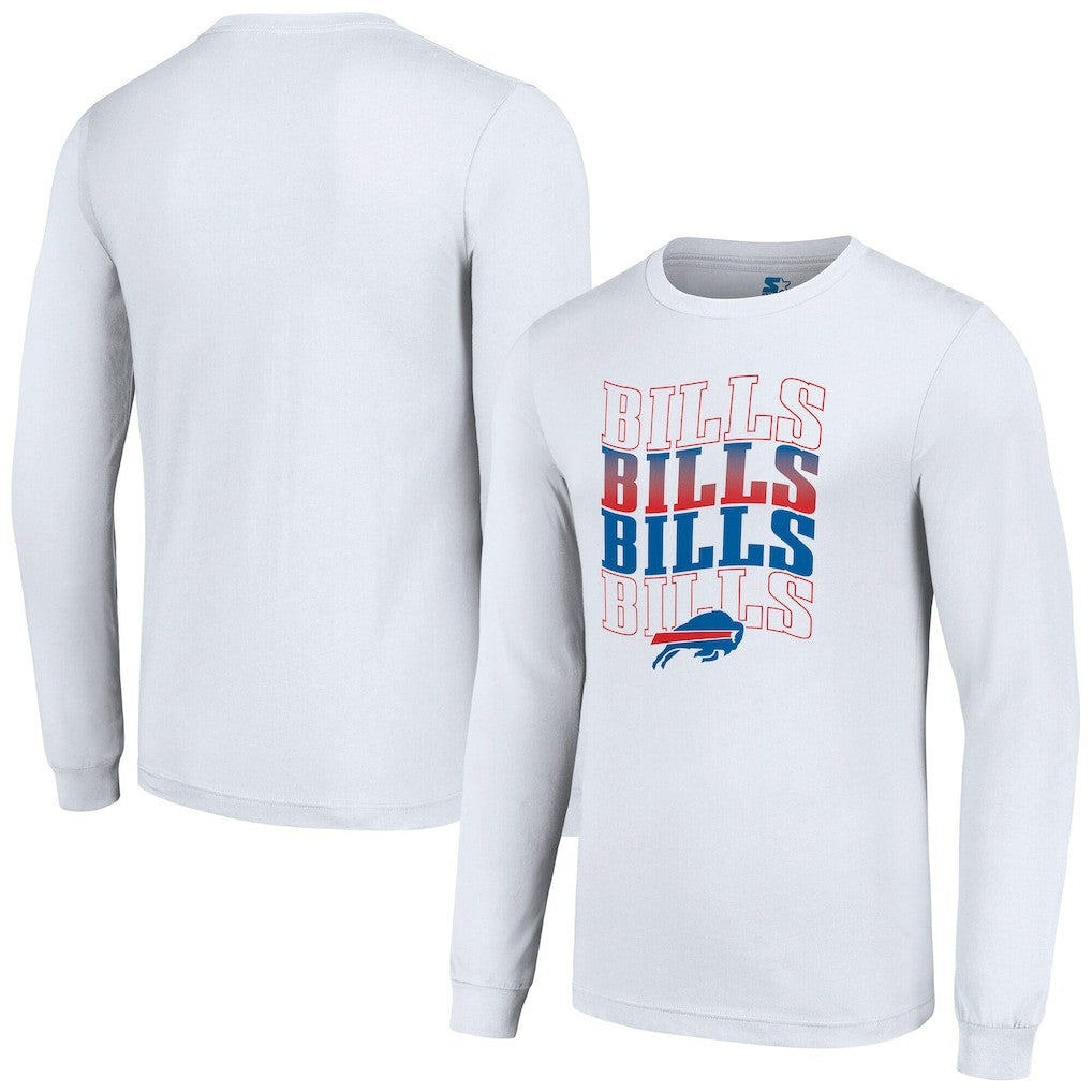 Buffalo Bills Starter Team Name Graphic Long Sleeve T-Shirt | NFL New