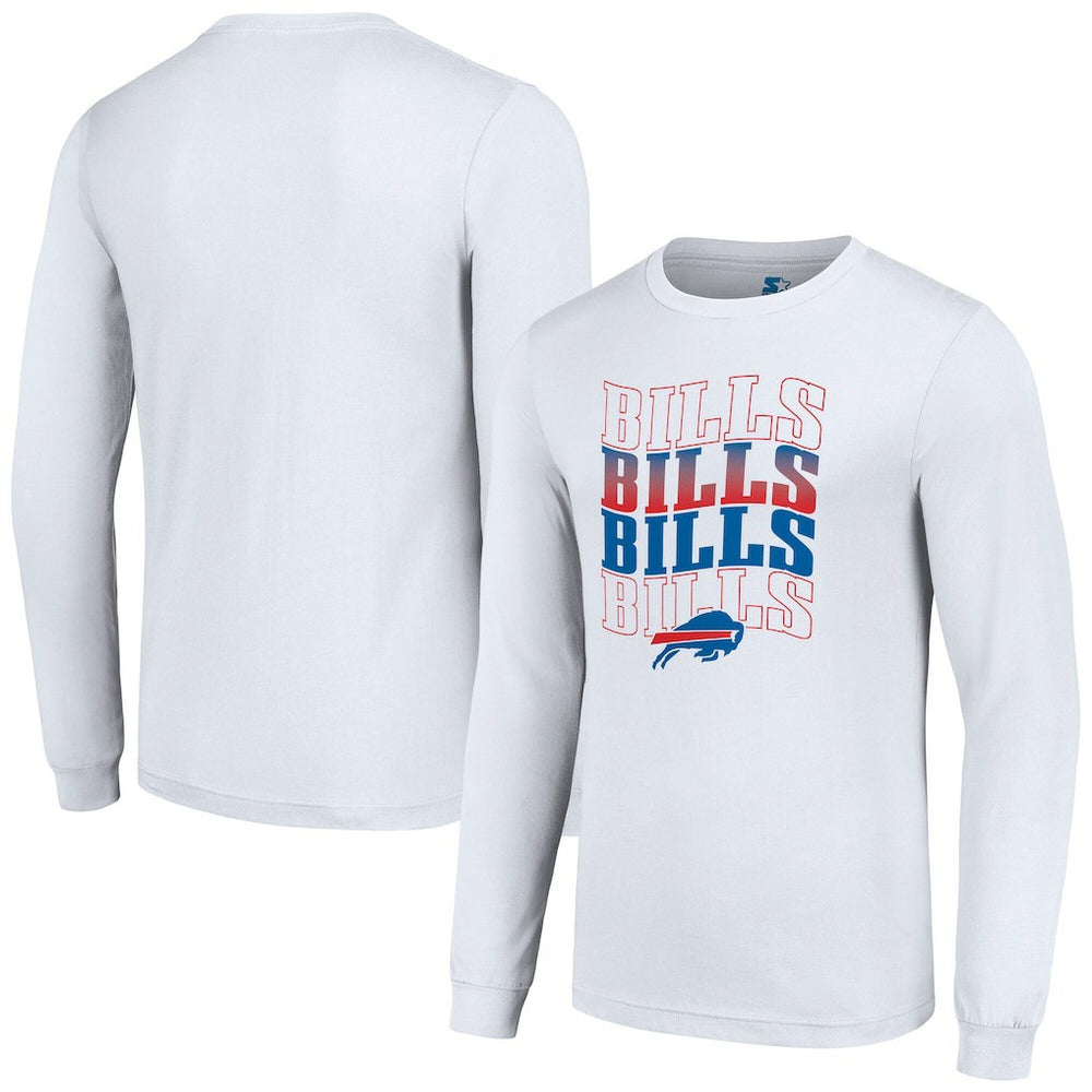 Buffalo Bills Starter Team Name Graphic Long Sleeve T-Shirt | NFL New