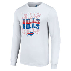 Buffalo Bills Starter Team Name Graphic Long Sleeve T-Shirt | NFL New