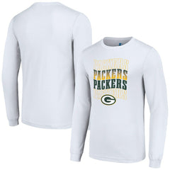 Green Bay Packers Starter Team Name Graphic Long Sleeve T-Shirt | NFL Discount