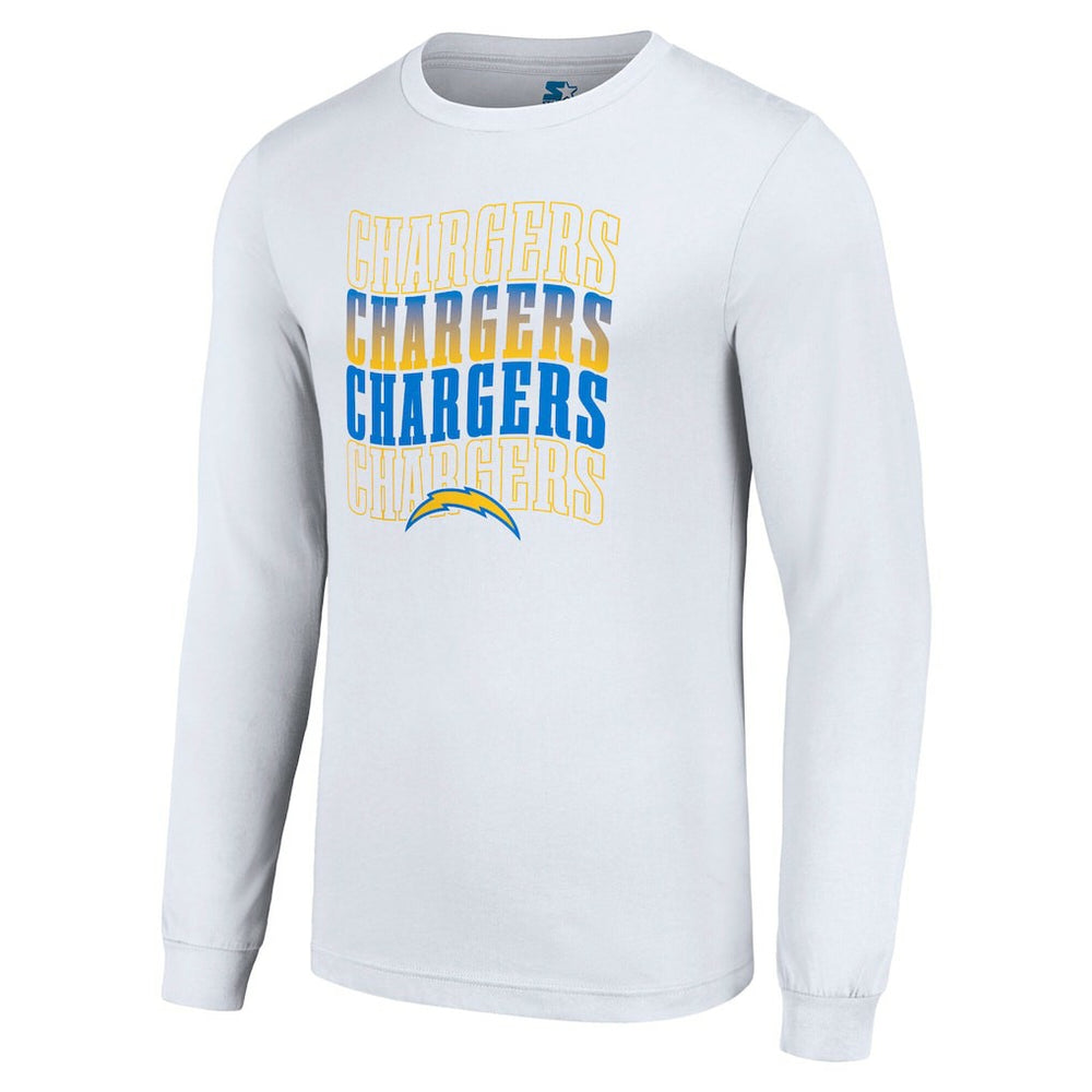 Los Angeles Chargers Starter Team Name Graphic Long Sleeve T-Shirt | NFL Online