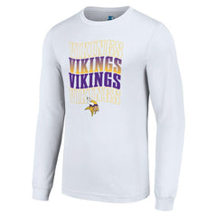 Minnesota Vikings Starter Team Name Graphic Long Sleeve T-Shirt | NFL On sale