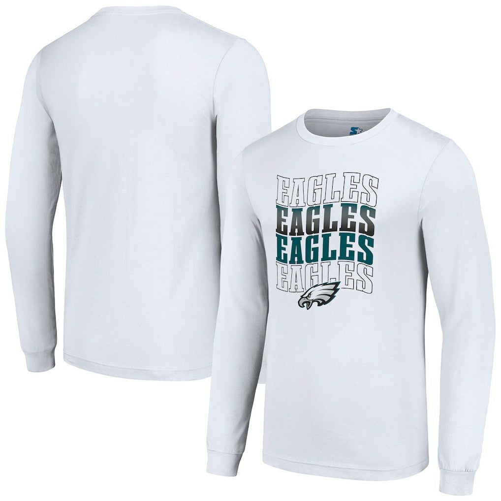 Philadelphia Eagles Starter Team Name Graphic Long Sleeve T-Shirt | NFL On sale